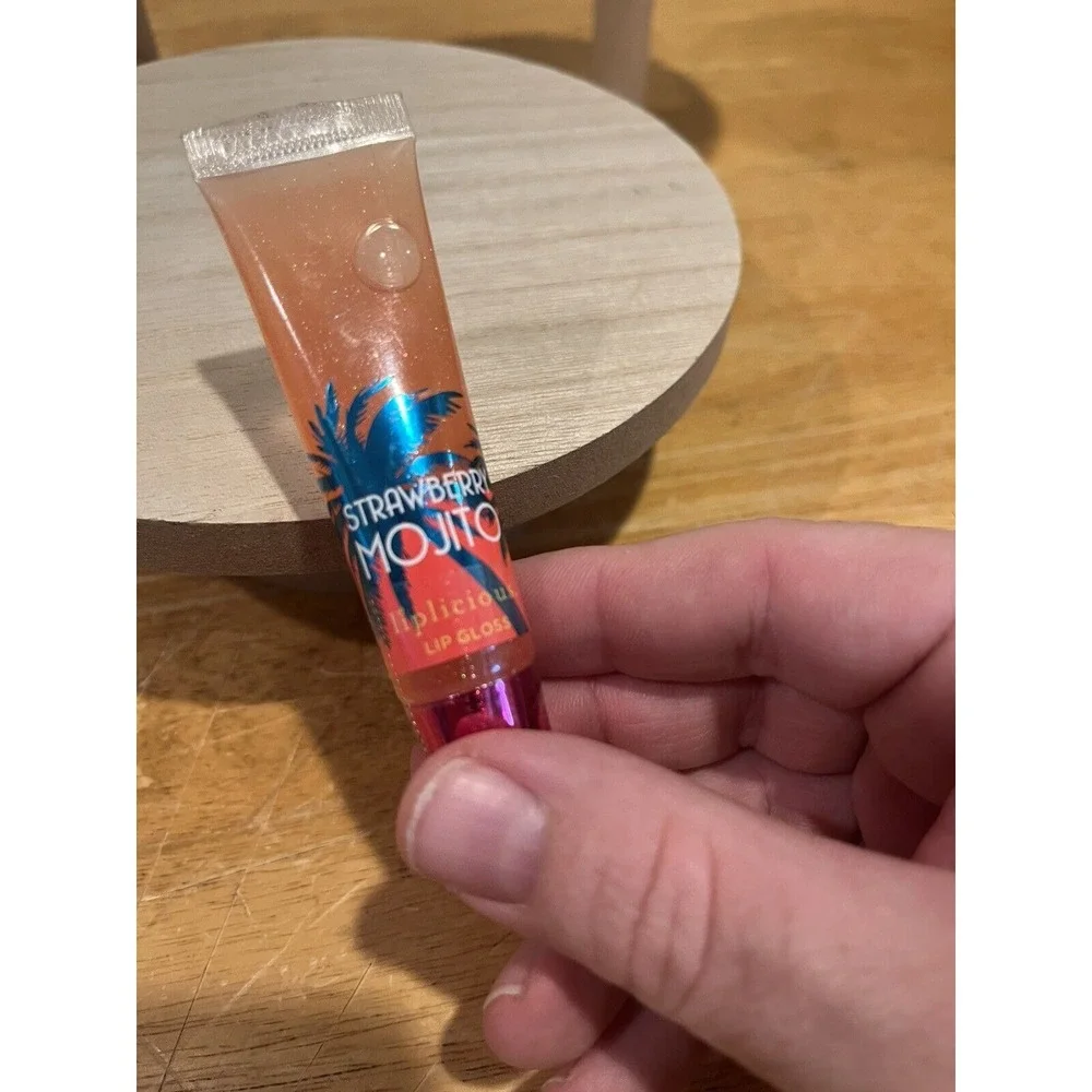 Bath And Body Works Strawberry Mojito Liplicious Lip Gloss‎ Vtg Sealed